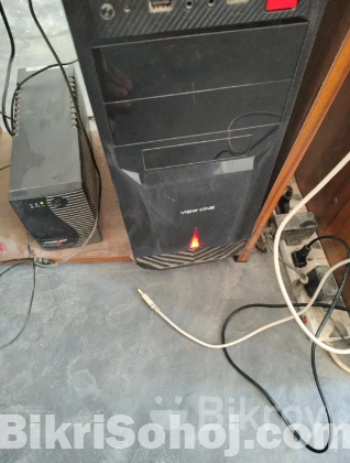 Hp monitor core i5 10th with 4gb graphics